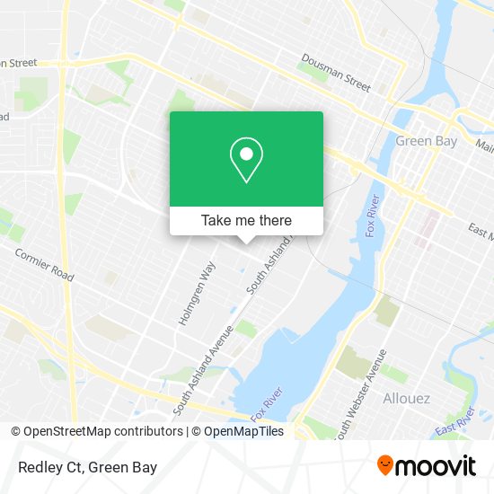 Mapa de Redley Ct