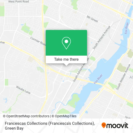 Mapa de Francescas Collections (Francesca's Collections)