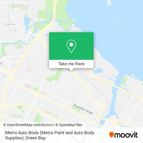 Metro Auto Body (Metro Paint and Auto Body Supplies) map