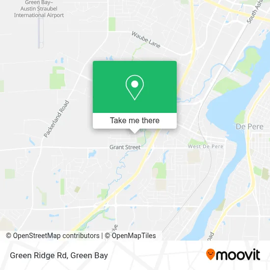Green Ridge Rd map