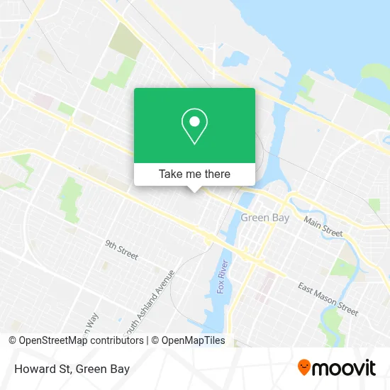 Howard St map