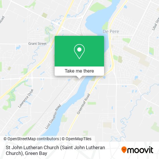 St John Lutheran Church map