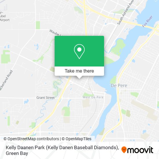 Kelly Daanen Park (Kelly Danen Baseball Diamonds) map