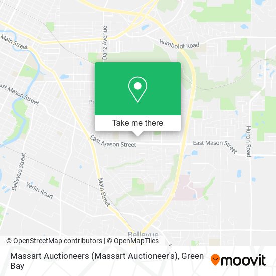 Massart Auctioneers (Massart Auctioneer's) map