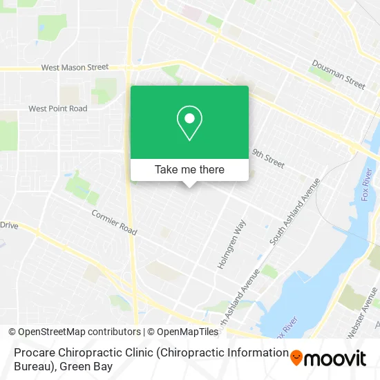 Procare Chiropractic Clinic (Chiropractic Information Bureau) map