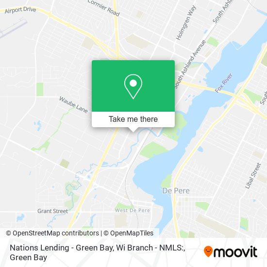 Nations Lending - Green Bay, Wi Branch - NMLS: map