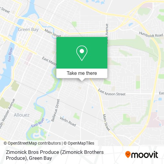 Mapa de Zimonick Bros Produce (Zimonick Brothers Produce)