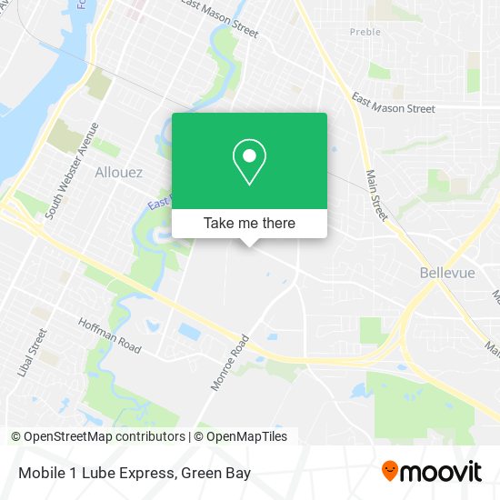 Mobile 1 Lube Express map