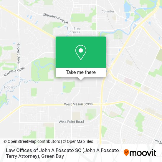 Law Offices of John A Foscato SC (John A Foscato Terry Attorney) map