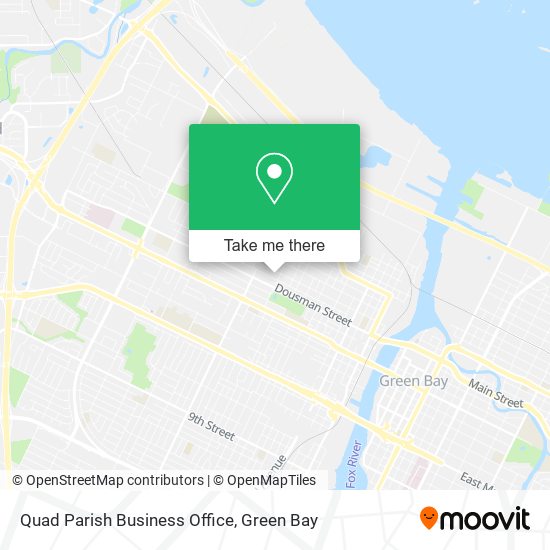 Quad Parish Business Office map