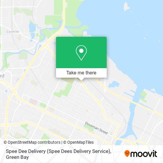 Spee Dee Delivery (Spee Dees Delivery Service) map