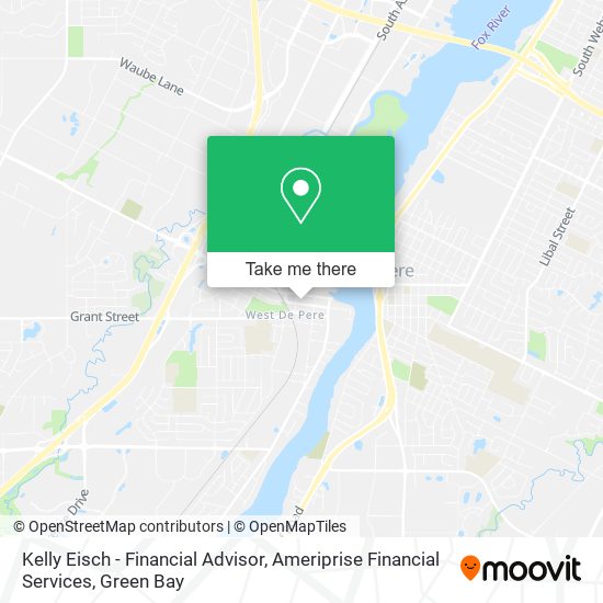 Mapa de Kelly Eisch - Financial Advisor, Ameriprise Financial Services