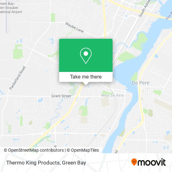 Mapa de Thermo King Products