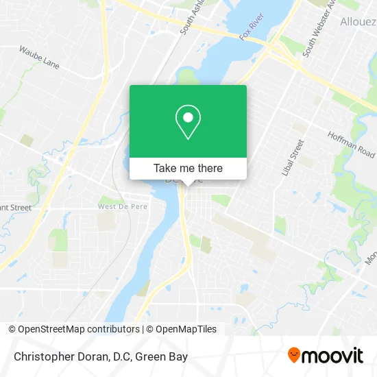 Christopher Doran, D.C map