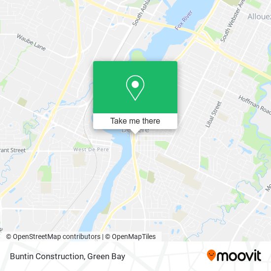 Buntin Construction map