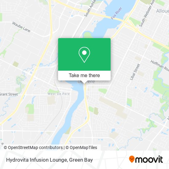 Mapa de Hydrovita Infusion Lounge