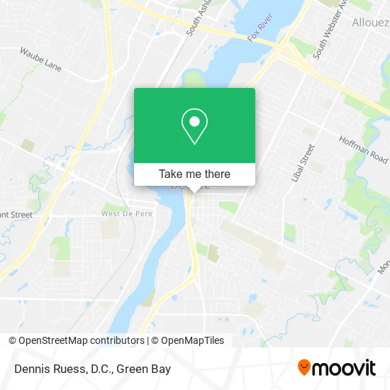 Dennis Ruess, D.C. map