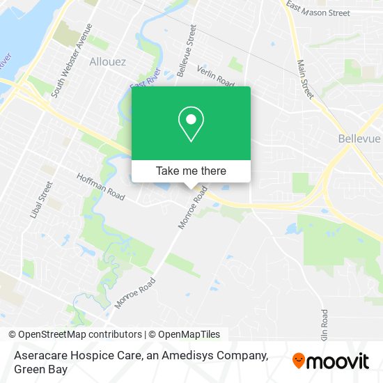Mapa de Aseracare Hospice Care, an Amedisys Company