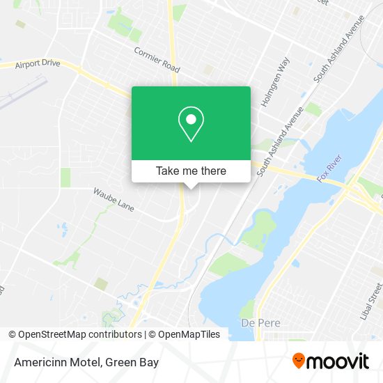 Americinn Motel map