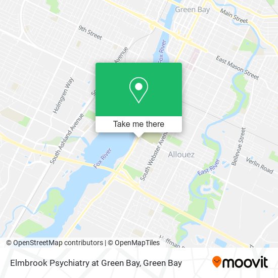 Mapa de Elmbrook Psychiatry at Green Bay