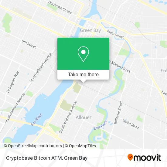 Cryptobase Bitcoin ATM map