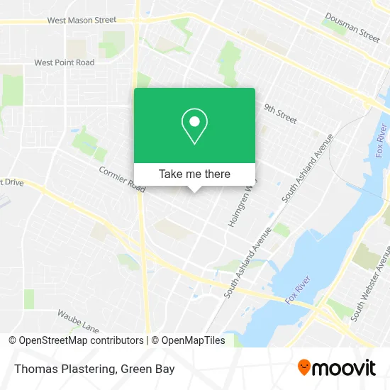 Thomas Plastering map