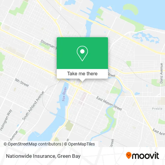 Nationwide Insurance map