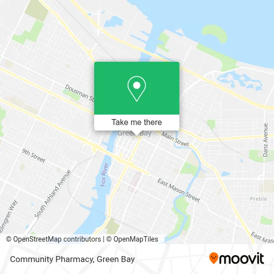 Community Pharmacy map