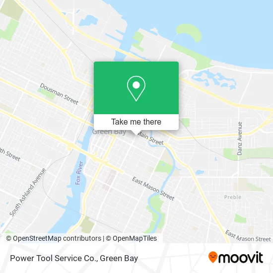 Mapa de Power Tool Service Co.