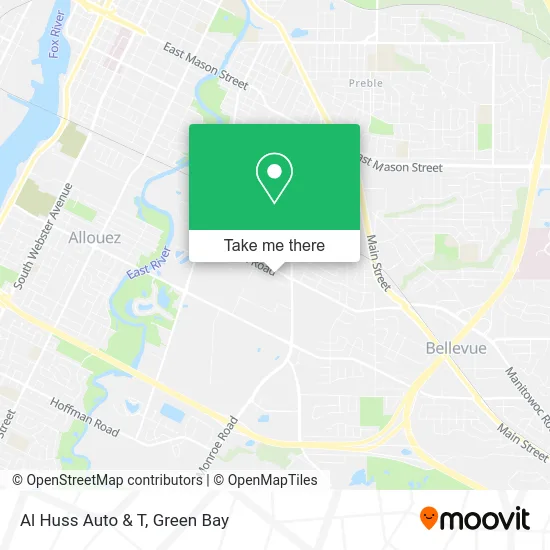 Al Huss Auto & T map