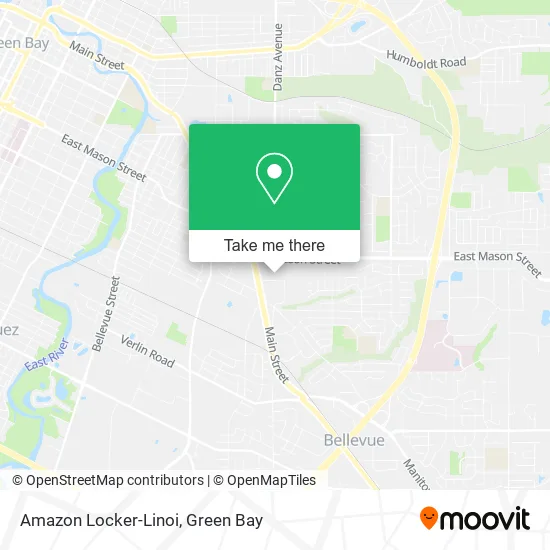 Amazon Locker-Linoi map