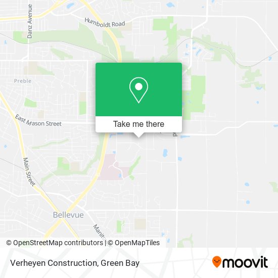 Mapa de Verheyen Construction