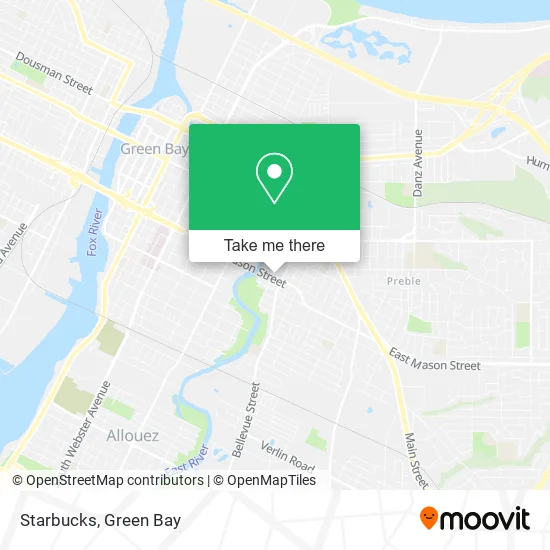 Starbucks map