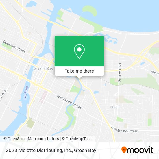 Mapa de 2023 Melotte Distributing, Inc.