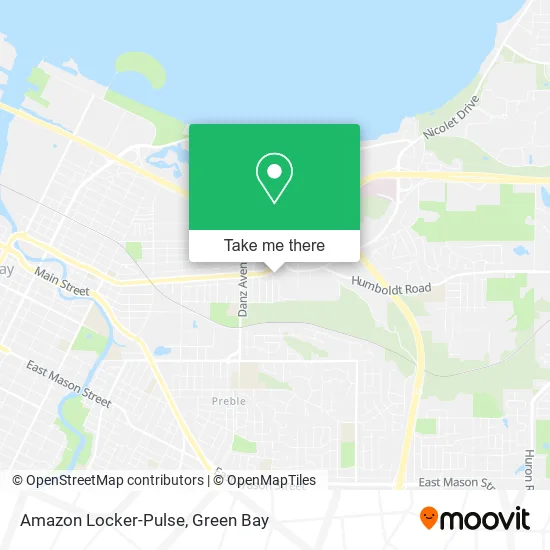 Mapa de Amazon Locker-Pulse