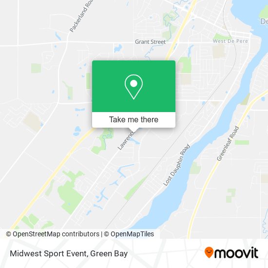Midwest Sport Event map