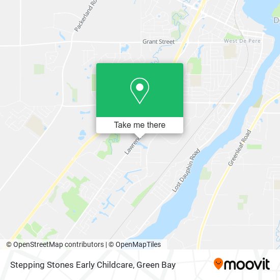 Stepping Stones Early Childcare map