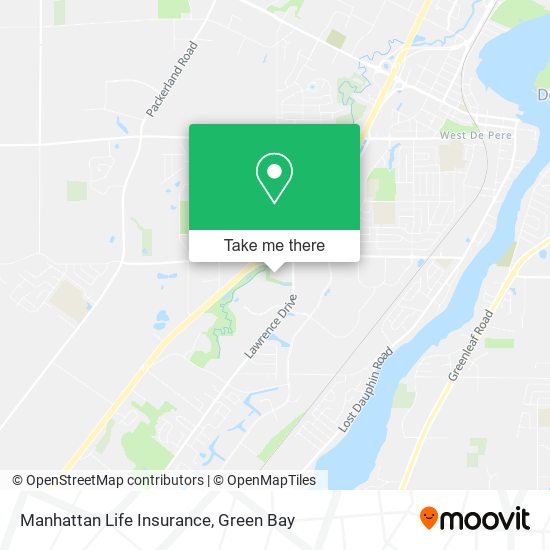 Manhattan Life Insurance map