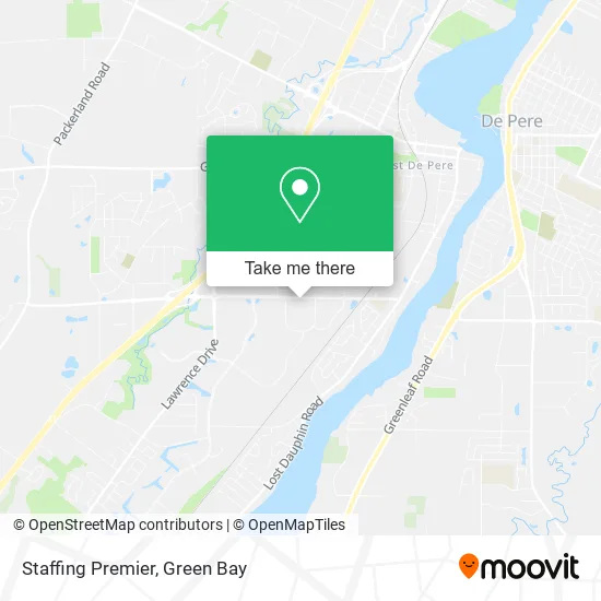 Staffing Premier map