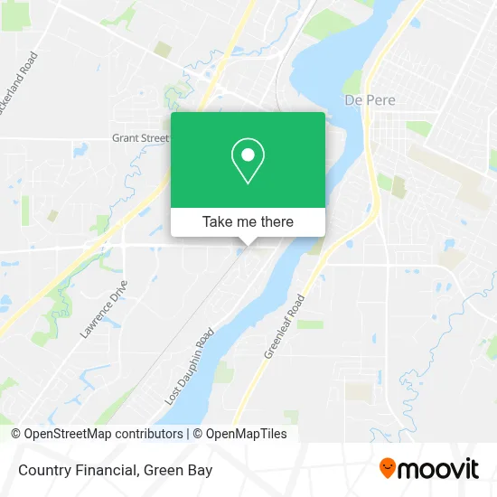 Country Financial map