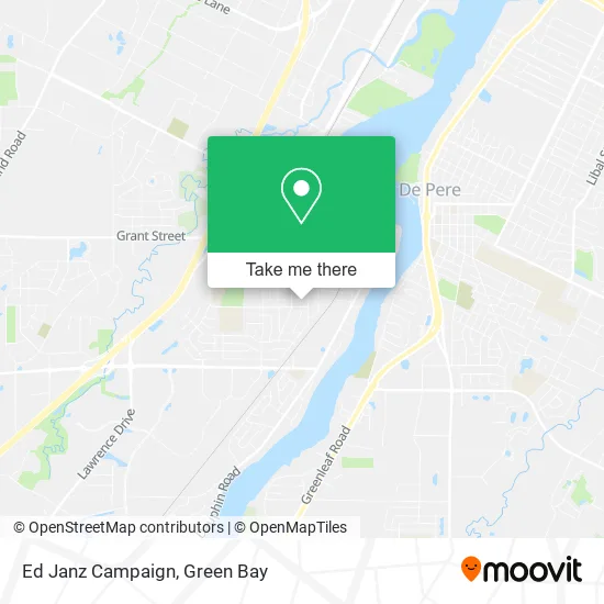 Ed Janz Campaign map