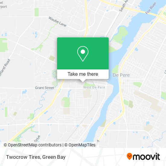 Mapa de Twocrow Tires