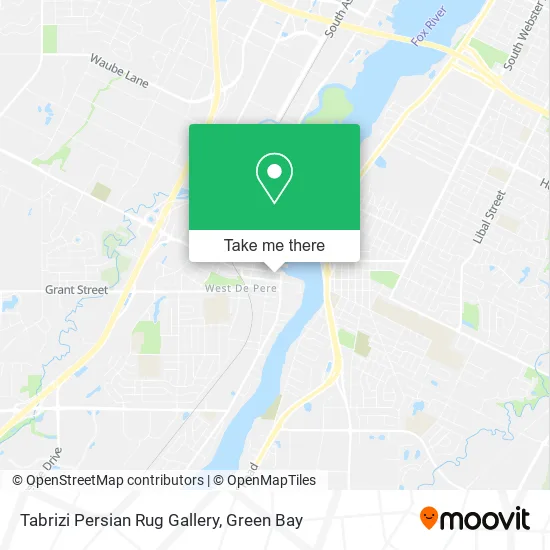 Mapa de Tabrizi Persian Rug Gallery