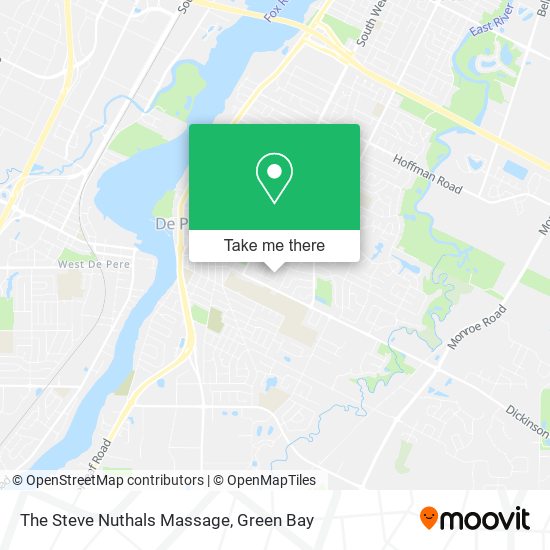 The Steve Nuthals Massage map