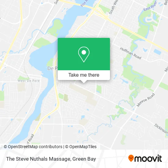 Mapa de The Steve Nuthals Massage