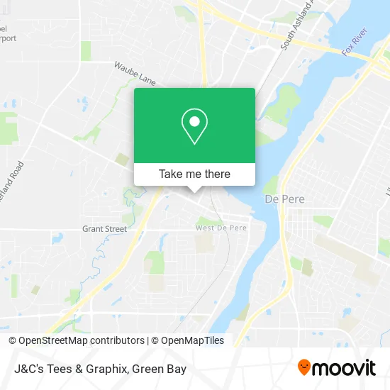 J&C's Tees & Graphix map