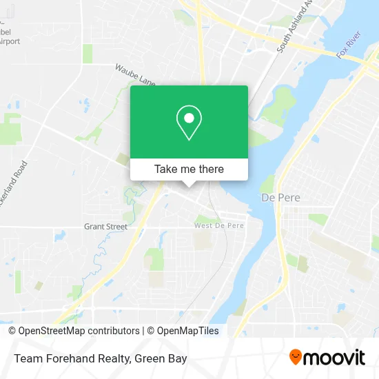 Team Forehand Realty map