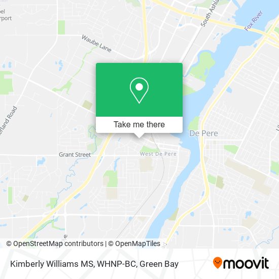 Kimberly Williams MS, WHNP-BC map