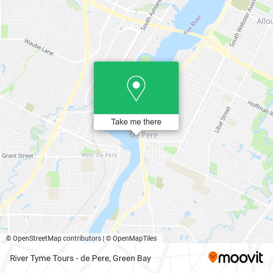 Mapa de River Tyme Tours - de Pere
