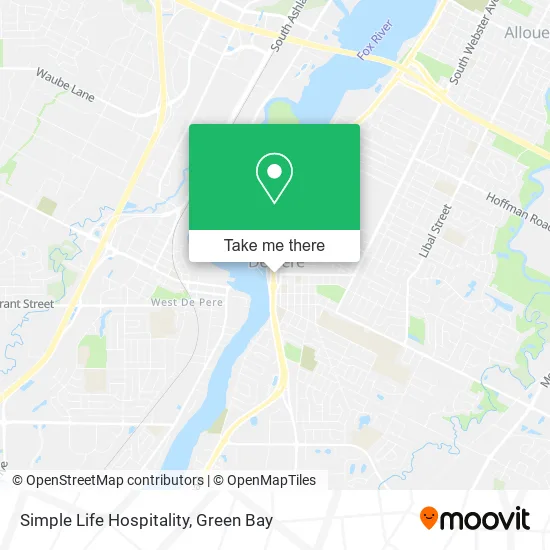 Simple Life Hospitality map